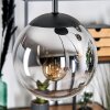 Gastor Lámparas suspendidas, Luminarias esféricas, Lámparas colgantes Cromo, Transparente, Ahumado, 5 luces
