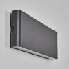 Gamas Aplique de exterior, Lámpara de baño, Apliques, Spot de pared Antracita, 1 luz