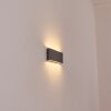 Gamas Aplique de exterior, Lámpara de baño, Apliques, Spot de pared Antracita, 1 luz