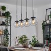 Gastor Lámparas suspendidas, Luminarias esféricas, Lámparas colgantes Transparente, 4 luces