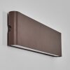 Gamas Aplique de exterior, Lámpara de baño, Apliques, Spot de pared Color óxido, 1 luz