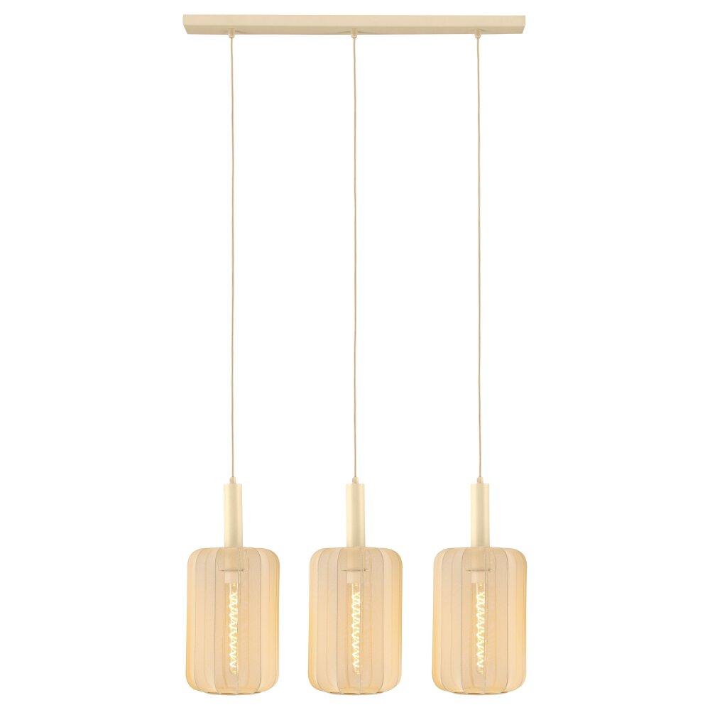 Lámparas Lucide CORINA Lámparas colgantes Beige, 3 luces main product photo