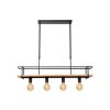 Lámparas Lucide MILONGA Lámparas colgantes Negro, 4 luces