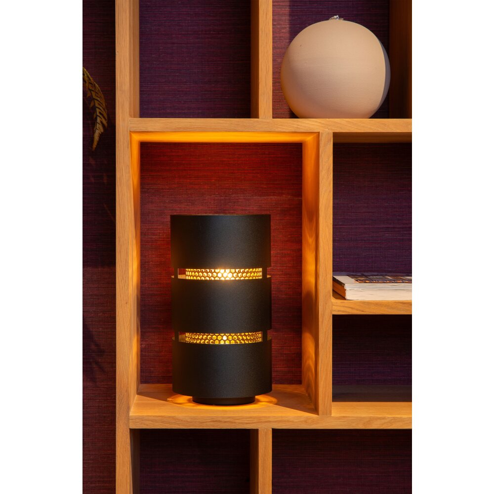 Lámparas Lucide ROSAS Lámparas de mesa Negro, 1 luz main product photo