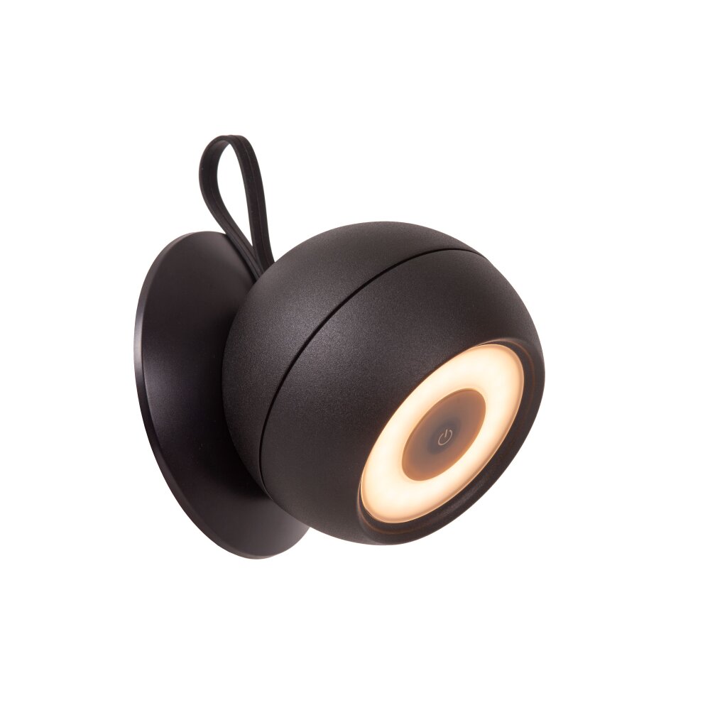 Lámparas Lucide LUNEX Aplique de exterior LED Negro, 1 luz main product photo