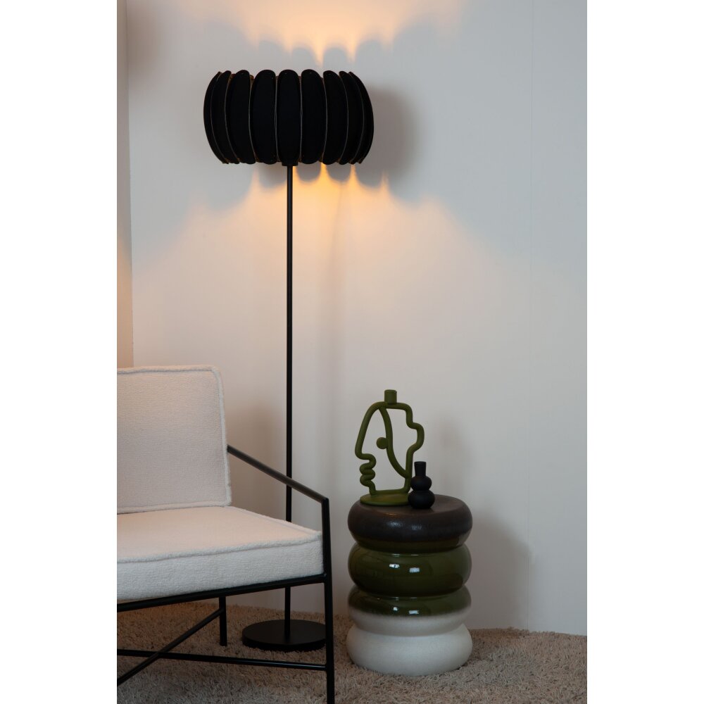 Lámparas Lucide SPENCER Lámpara de pie Negro, 1 luz main product photo