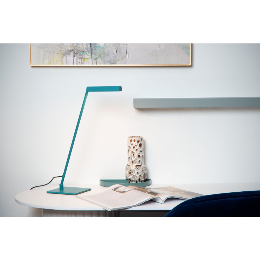 Lámparas Lucide LAVALE Lámparas de mesa LED Azul, 1 luz main product photo