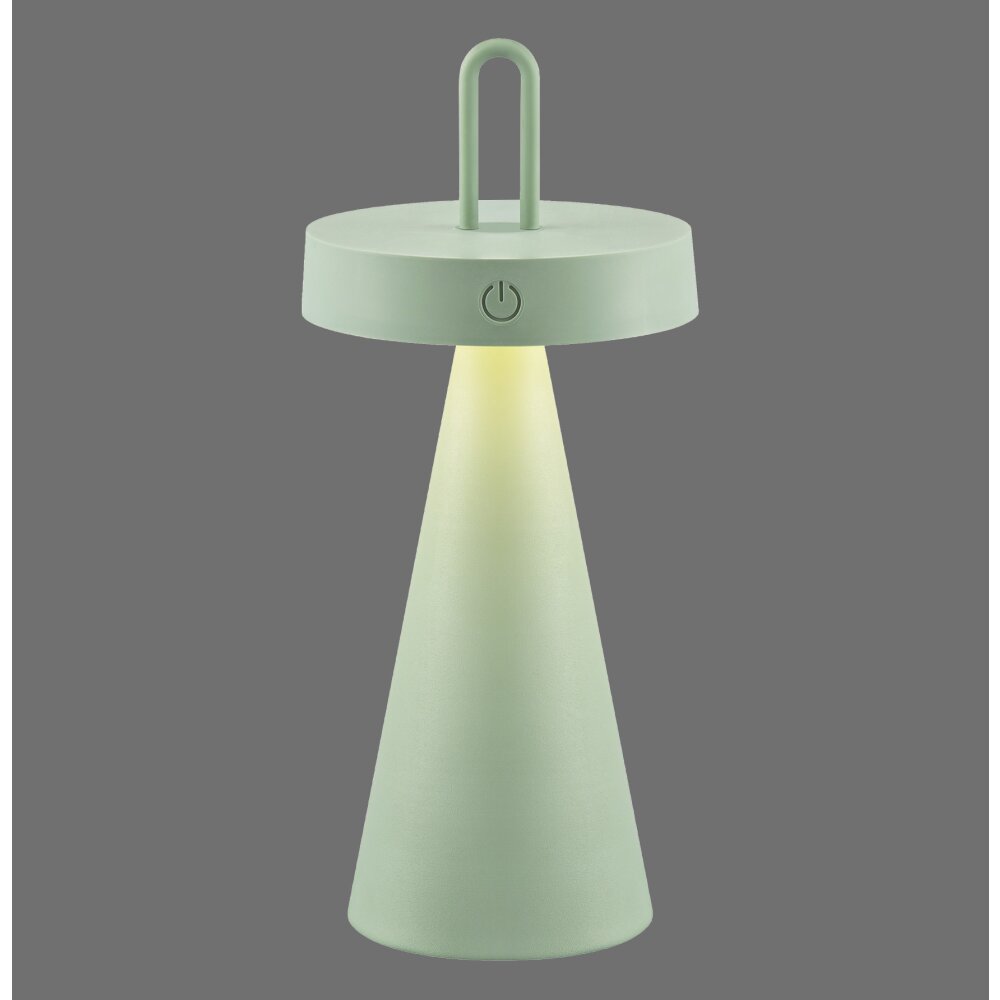 Lámparas Leuchten Direkt ALWA Lámparas de mesa LED Verde, 1 luz main product photo