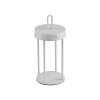 Lámparas Leuchten Direkt ANSELM Lámparas de mesa LED Blanca, 1 luz