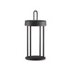 Lámparas Leuchten Direkt ANSELM Lámparas de mesa LED Negro, 1 luz