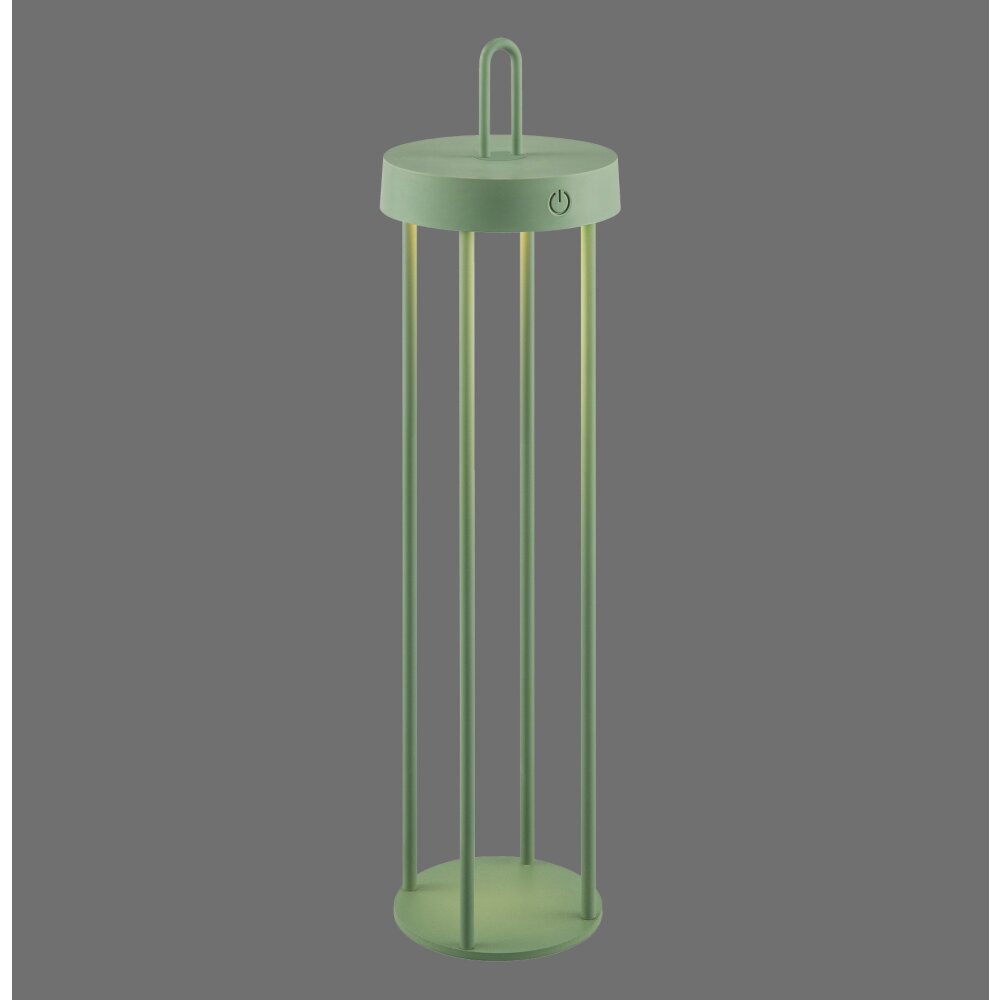 Lámparas Leuchten Direkt ANSELM Lámpara de pie LED Verde, 1 luz main product photo