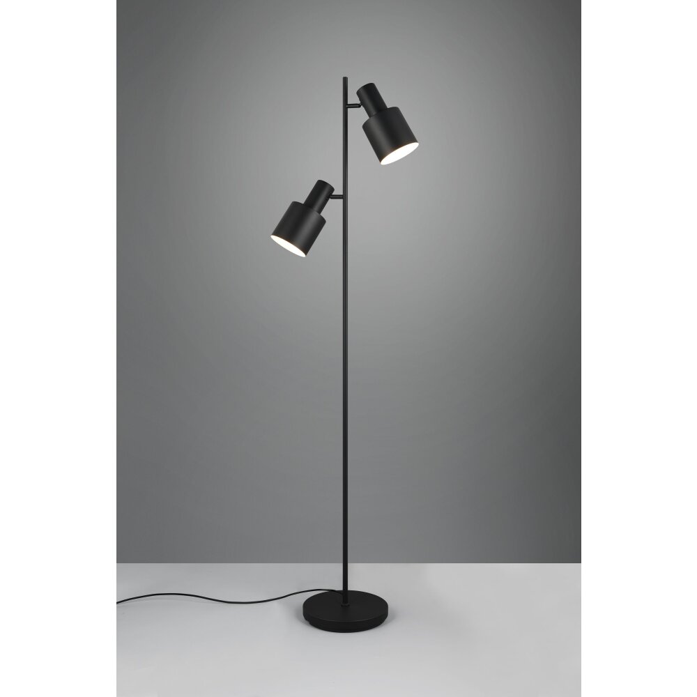 Lámparas Trio Agudo Lámpara de pie Negro, 2 luces main product photo