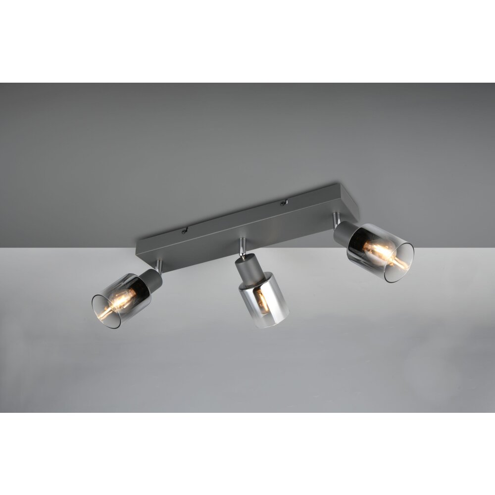 Lámparas Reality Cadiz Spot techo Antracita, 3 luces main product photo