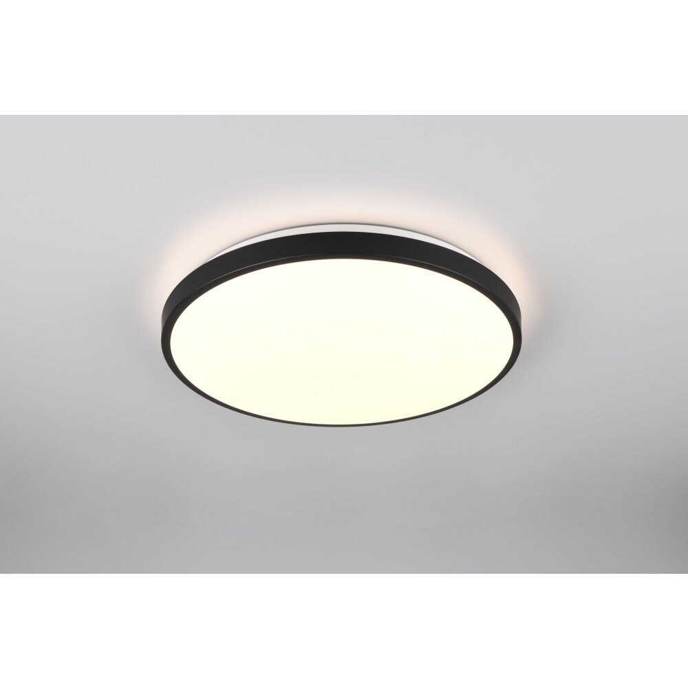 Lámparas Reality Loody Plafones LED Negro, 1 luz, Sensor de movimiento main product photo