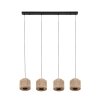 Lámparas Trio SMILLA Lámparas colgantes Negro, 4 luces