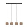 Lámparas Trio SMILLA Lámparas colgantes Negro, 4 luces