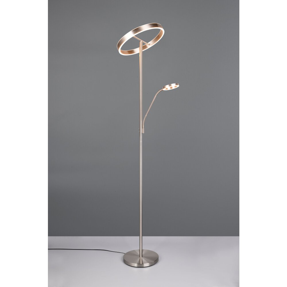 Lámparas Trio Willis Lámpara de pie LED Níquel-mate, 2 luces main product photo