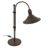 Eglo STOCKBURY Lámpara de mesa Beige, marrón oscuro, 1 luz