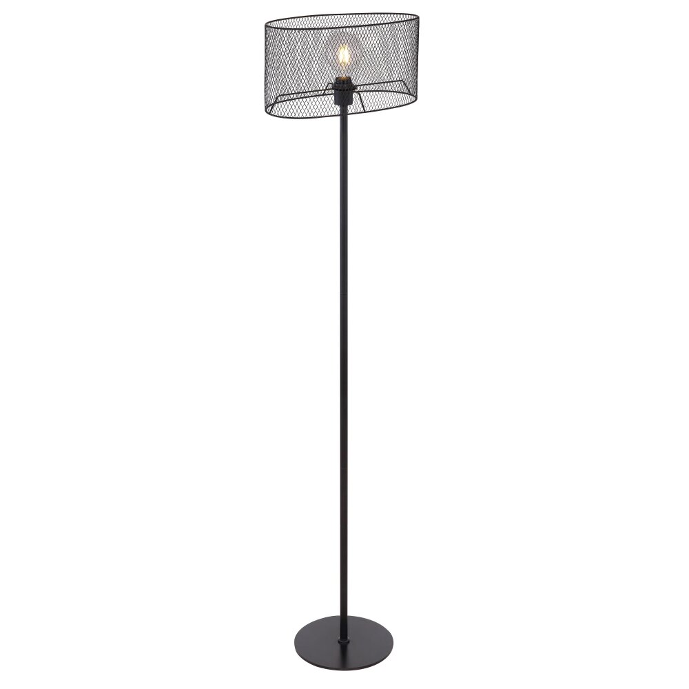 Globo DOPS Lámpara de Pie Negro, 1 luz main product photo
