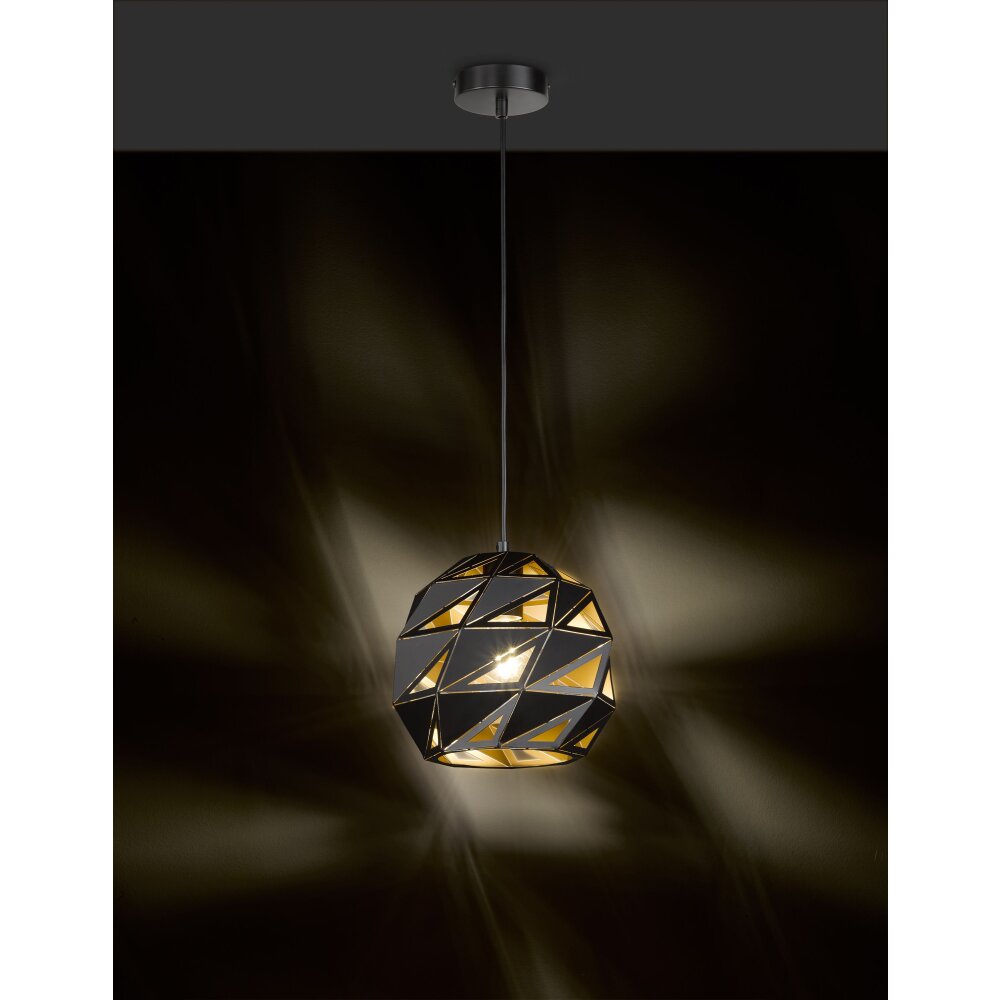 Wofi-Leuchten JUBA Lámpara Colgante Negro, 1 luz main product photo