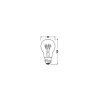 Lámparas Osram E27 5.9 Watt blanco cálido 600 Lumen
