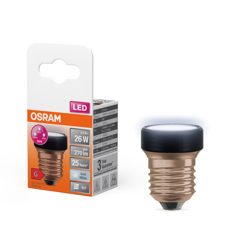 Lámparas Osram E27 3.5 Watt blanco neutro 270 Lumen main product photo