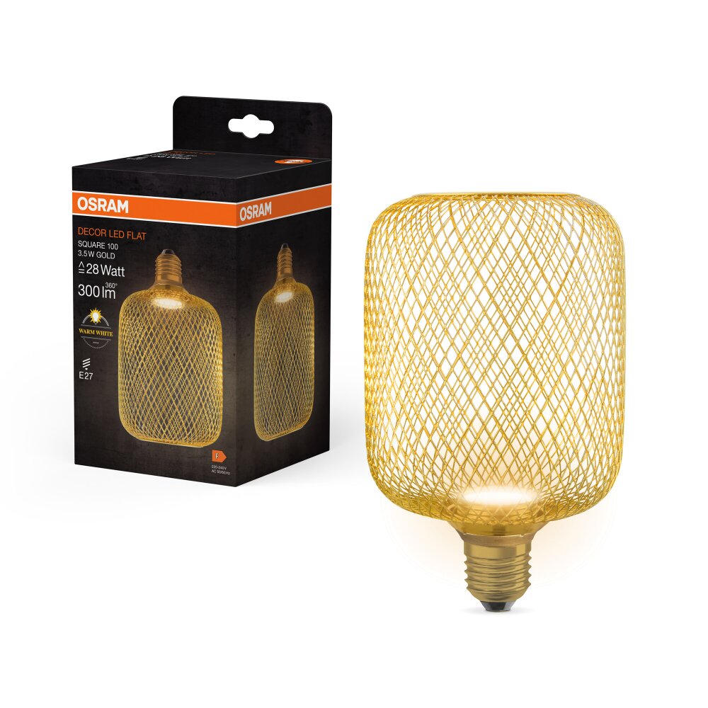 Lámparas Osram E27 3.5 Watt blanco cálido 300 Lumen main product photo