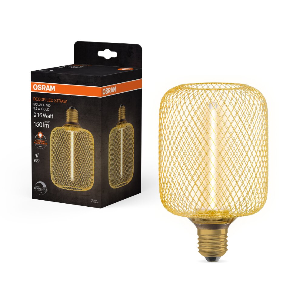 Lámparas Osram E27 3.5 Watt blanco cálido regulable 150 Lumen main product photo