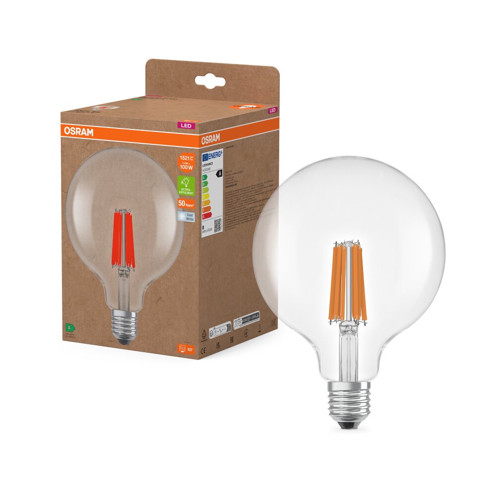 Lámparas Osram E27 7.2 Watt blanco neutro 1521 Lumen main product photo