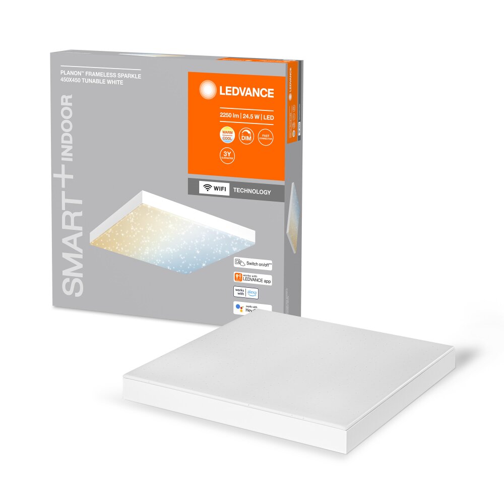 Lámparas Ledvance SPARK Plafones y apliques / Lámparas de techo y pared LED Blanca, 1 luz main product photo