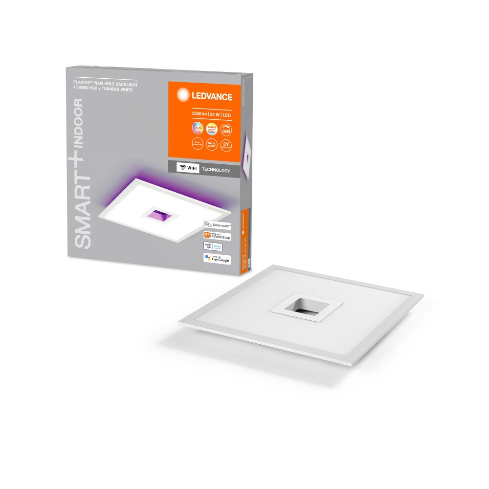 Lámparas Ledvance Plus Plafones y apliques / Lámparas de techo y pared LED Blanca, 1 luz, Cambia de color main product photo