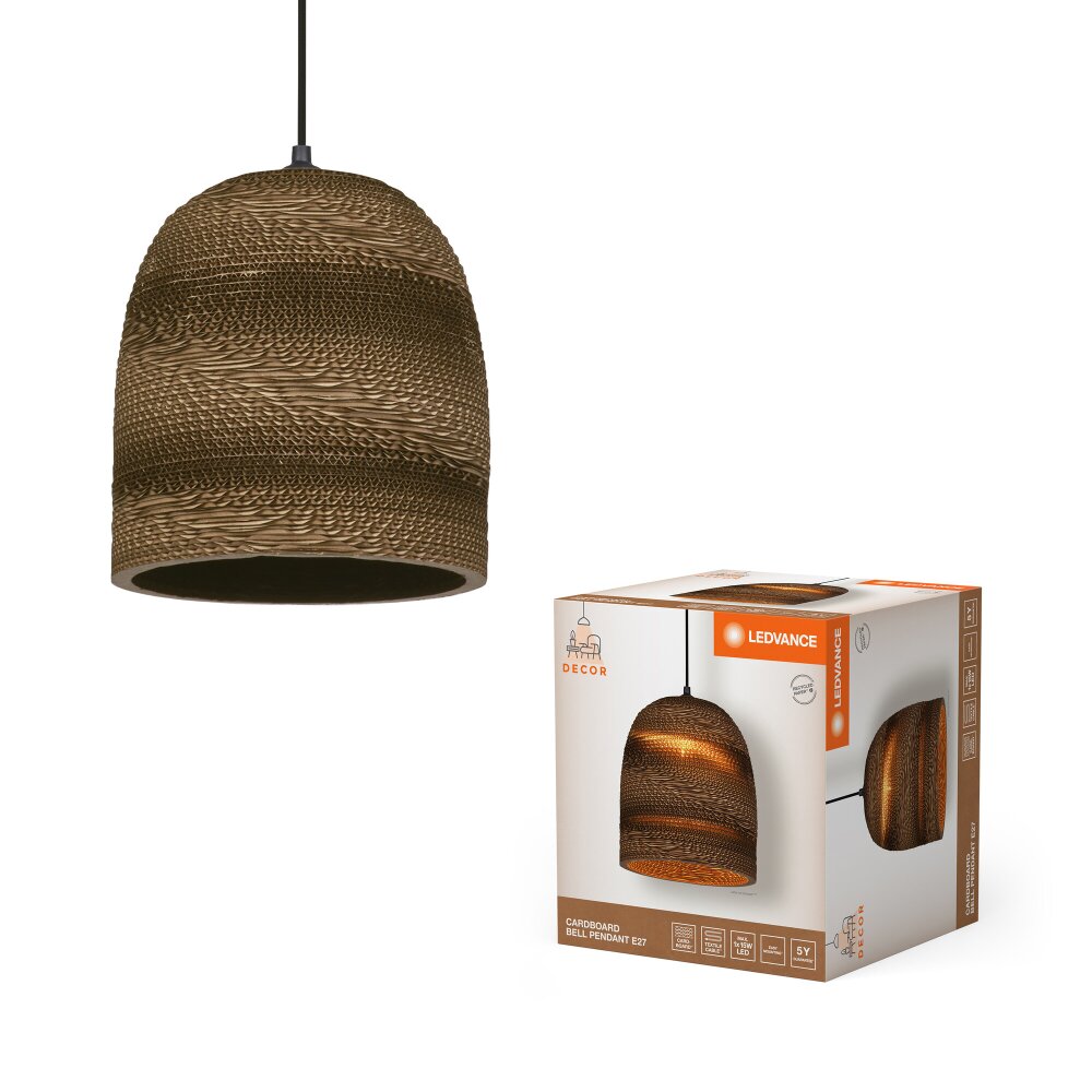 Lámparas Ledvance DECOR Plafones y apliques / Lámparas de techo y pared Marrón, 1 luz main product photo