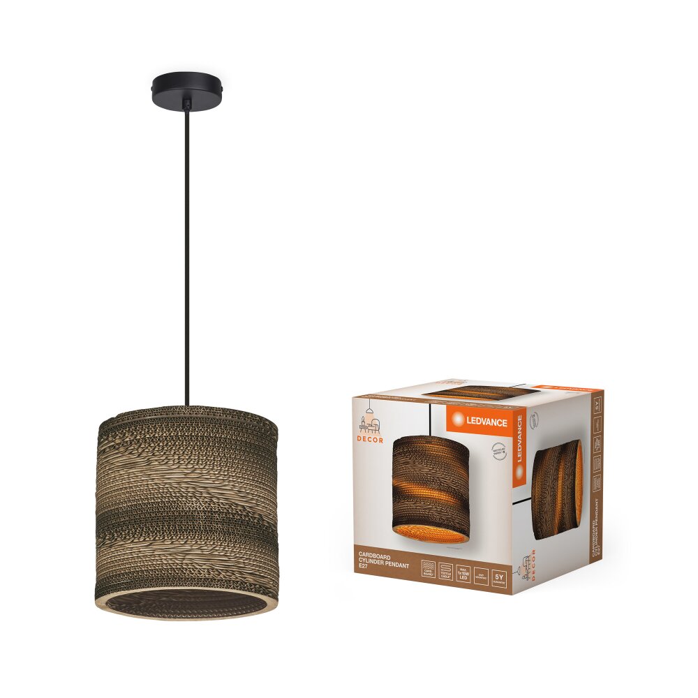 Lámparas Ledvance DECOR Plafones y apliques / Lámparas de techo y pared Marrón, 1 luz main product photo