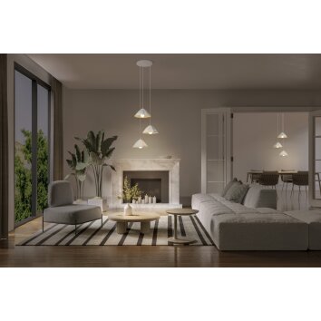 Lámparas Ledvance DECOR Plafones y apliques / Lámparas de techo y pared Blanca, 3 luces