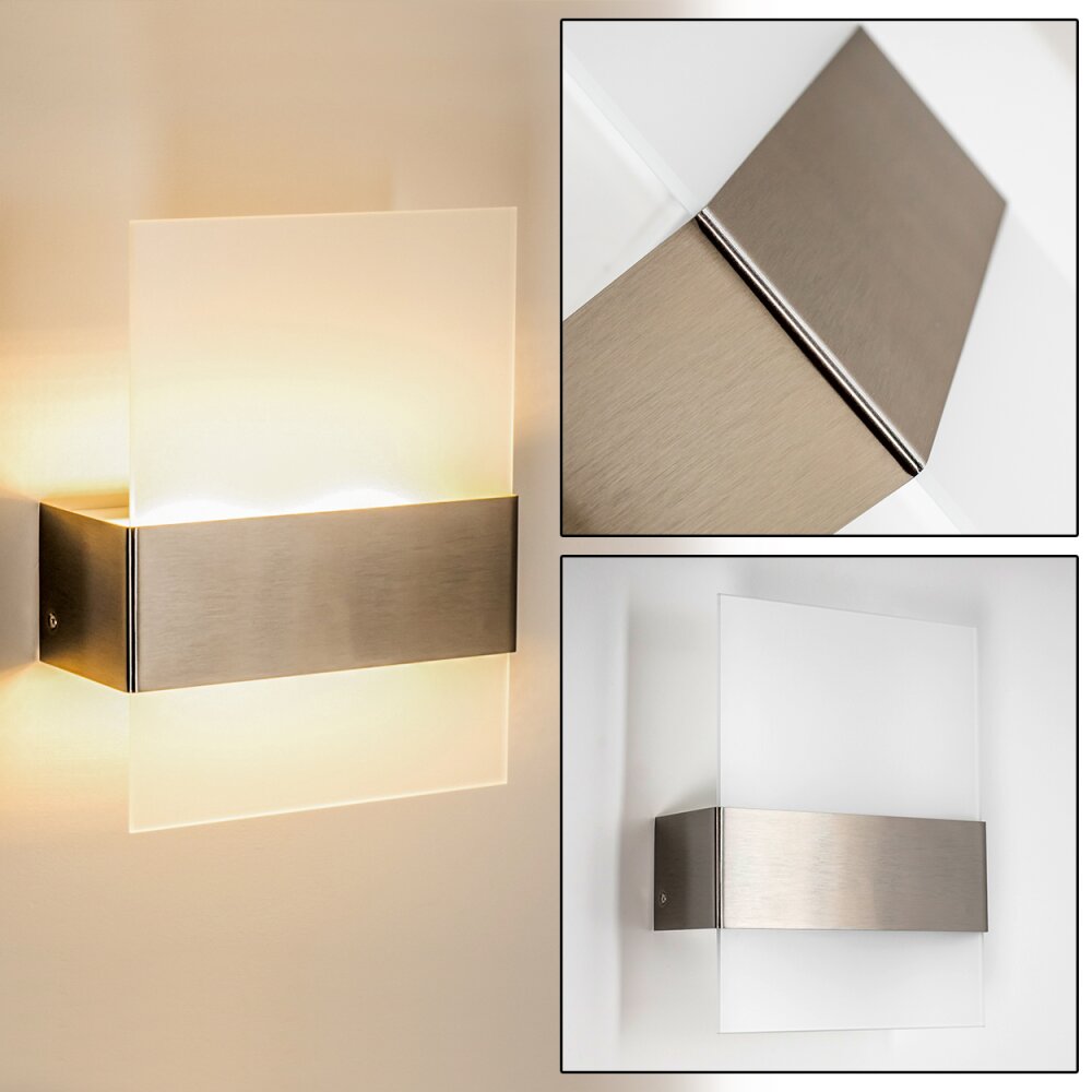 Vara Aplique para exterior LED Acero inoxidable, 2 luces main product photo
