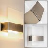 Vara Aplique para exterior LED Acero inoxidable, 2 luces