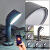 Moroni Poste de Jardín LED Antracita, 1 luz