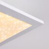 Cambote Lámpara de Techo LED Blanca, 1 luz, Mando a distancia
