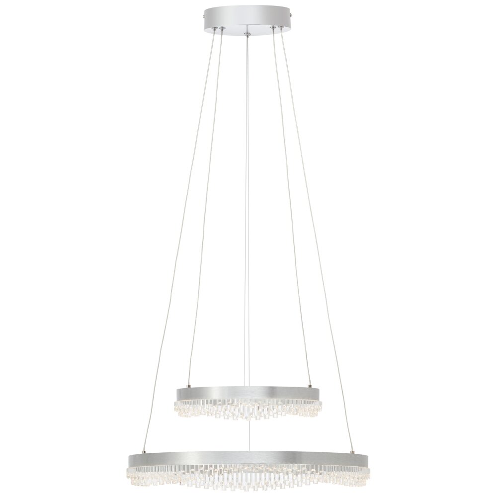 Lámparas Brilliant Aurora Lámparas colgantes LED Plata, 1 luz, Mando a distancia main product photo