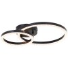 Lámparas Brilliant Aurelia Plafones LED Negro, 1 luz