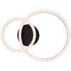 Lámparas Brilliant Aurelia Plafones LED Negro, 1 luz