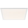 Lámparas Brilliant Briston Plafones LED Blanca, 1 luz, Mando a distancia