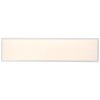 Lámparas Brilliant Briston Plafones LED Blanca, 1 luz, Mando a distancia