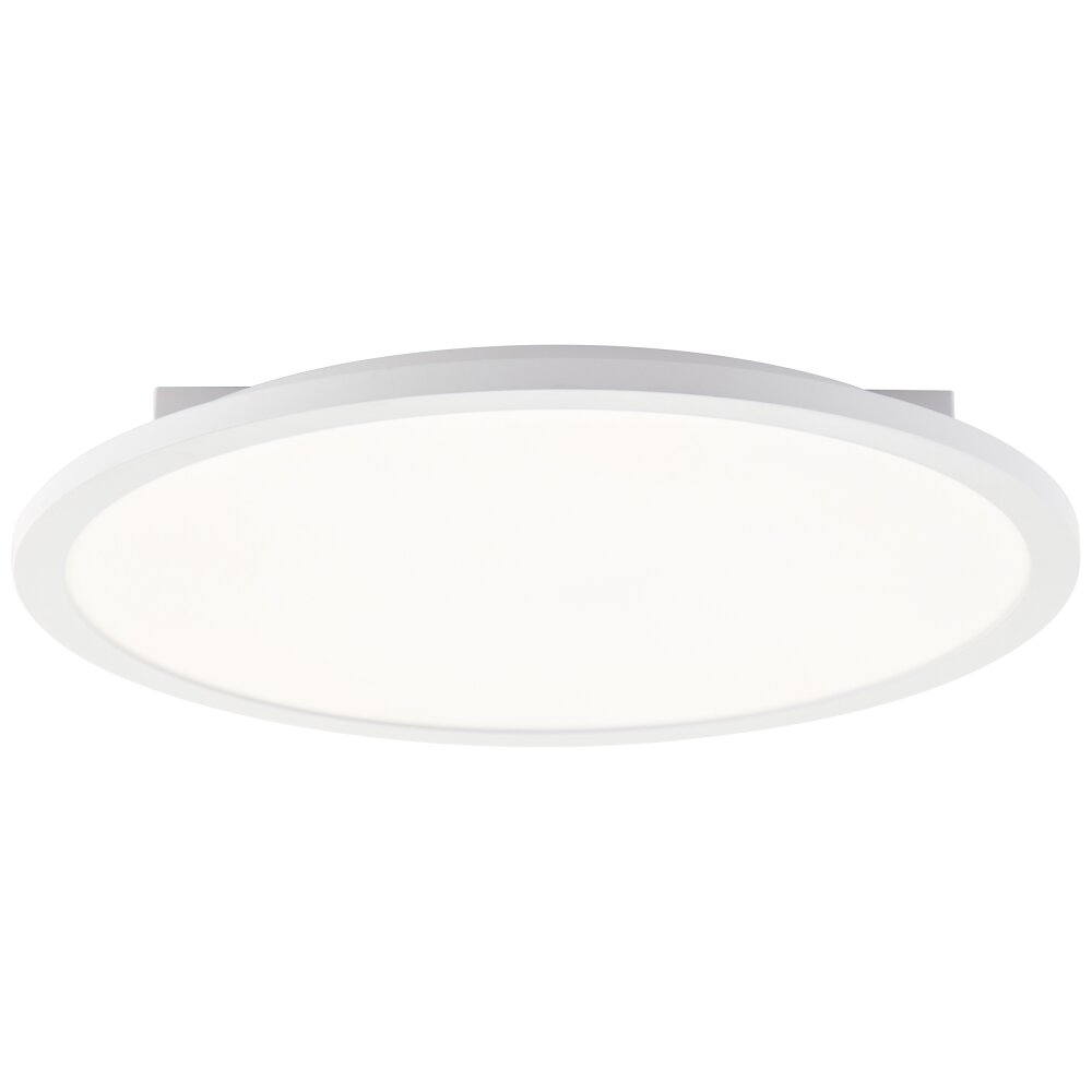 Lámparas Brilliant Briston Plafones LED Blanca, 1 luz, Mando a distancia main product photo