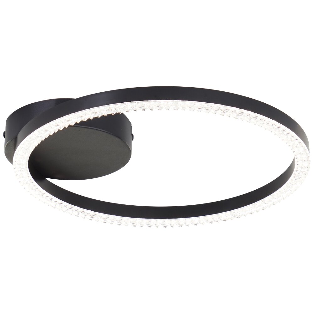 Lámparas Brilliant Aurelia Plafones LED Negro, 1 luz main product photo