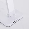 Lámparas Brilliant Florence Lámparas de mesa LED Blanca, 1 luz