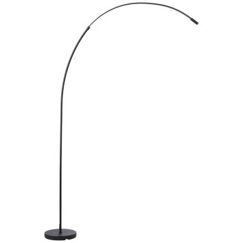 Lámparas Brilliant Bow Lámpara de pie, Lámparas de pie tipo arco LED Negro, 1 luz