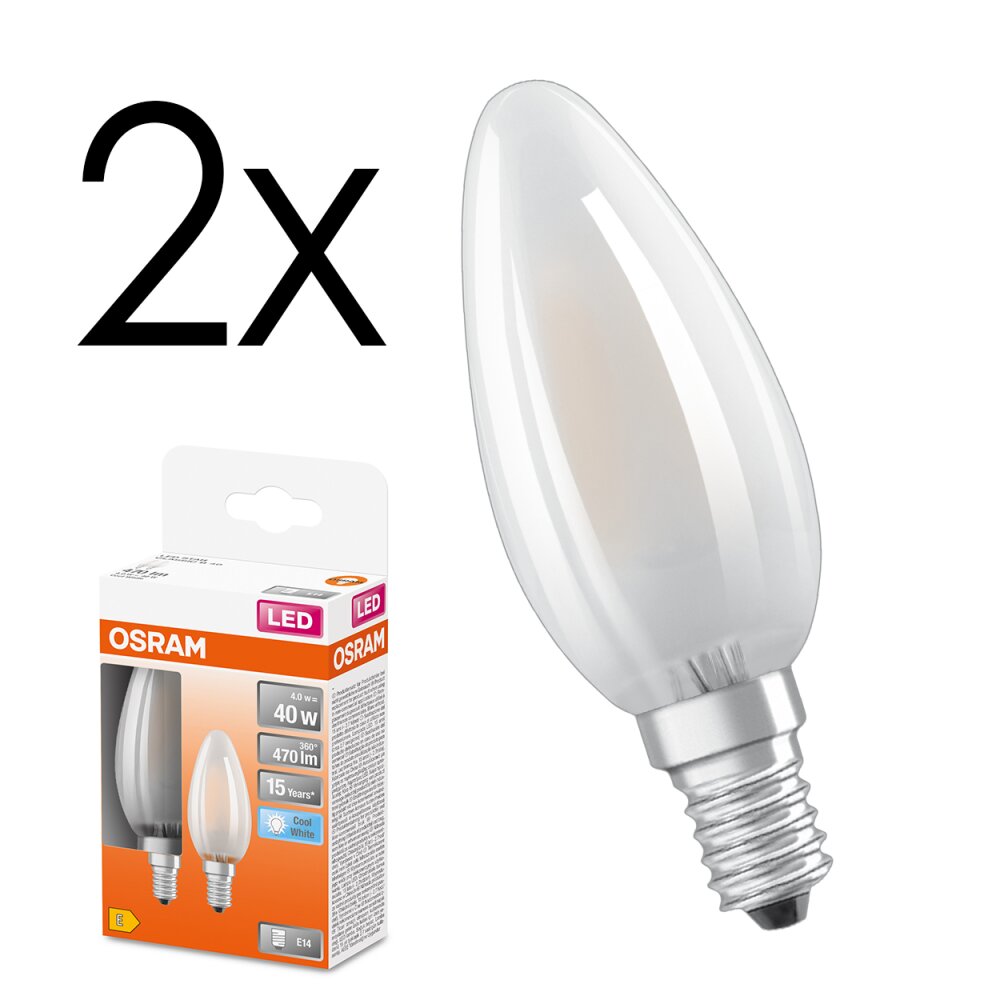 E14 LED 4 Watt blanco neutro 470 Lumen main product photo