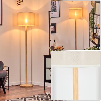 Bassagoda Lámpara de pie Crudo, 1 luz Bassagoda Lámpara de pie Crudo, 1 luz