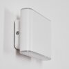 Paranhas Aplique de exterior, Lámpara de baño, Lámpara Up & Down, Apliques Blanca, 1 luz